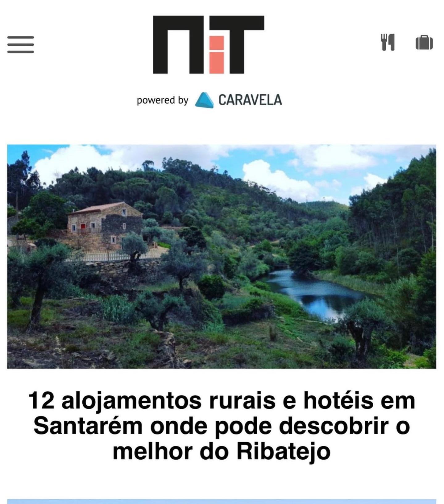 Beija Rio Charming House Villa Ferreira do Zêzere Eksteriør bilde